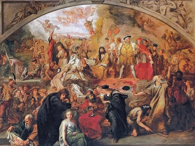 The Plays of William Shakespeare (Public domain) Source: https://commons.wikimedia.org/wiki/File:Gilbert_WShakespeares_Plays.jpg
